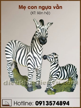 Mẹ con ngựa vằn