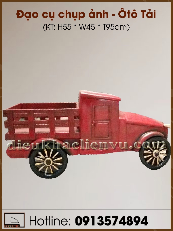 Đạo cụ chụp ảnh Ôtô Tải