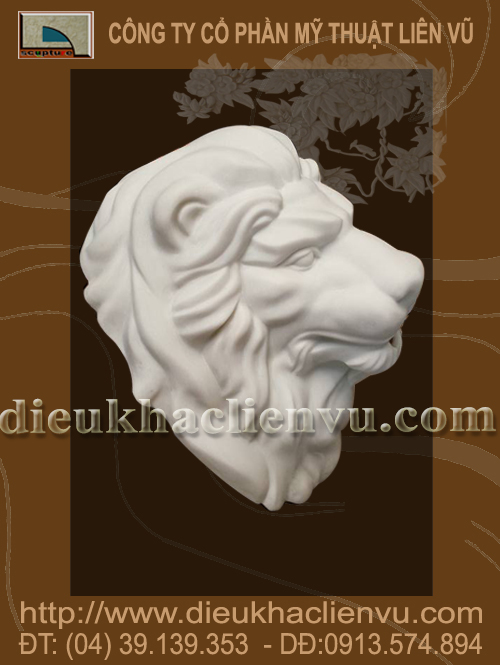 Tượng đầu sư tử (Cắt từ tượng sư tử ra)