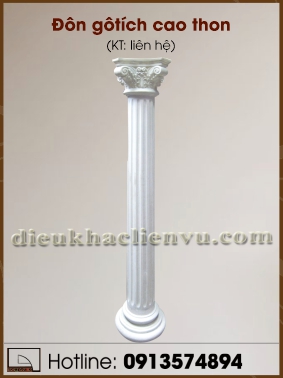 Cột trụ gotic cao thon