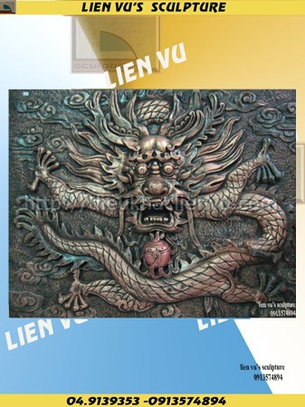 Phù điêu mặt rồng