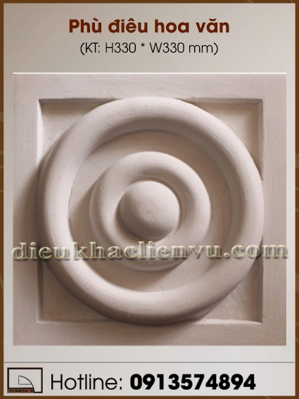 Phù điêu hoa văn trang trí