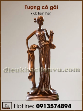 Tượng cô gái