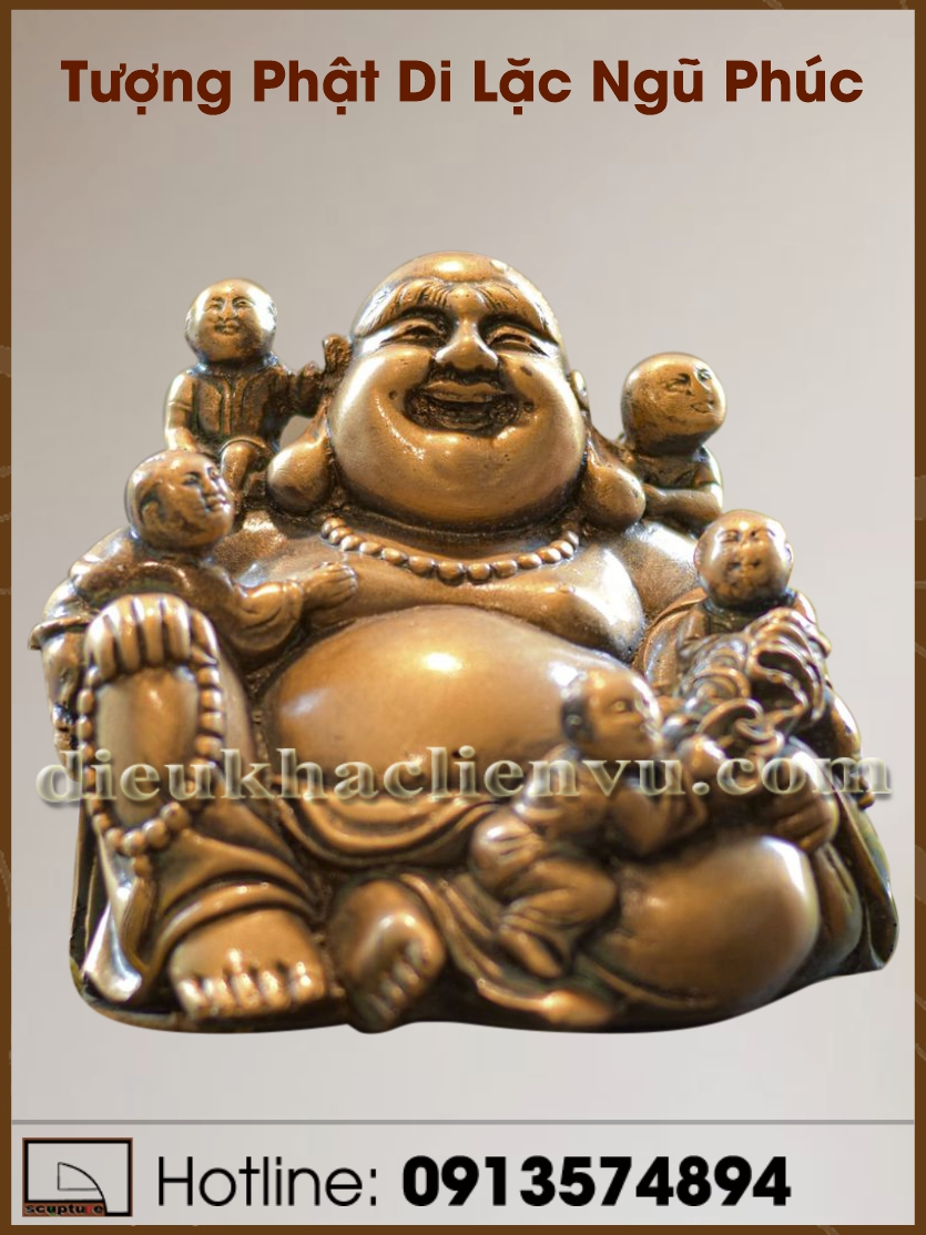 Tượng Phật Di Lặc ngũ phúc